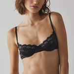 Load image into Gallery viewer, Chloe Satin & Lace Underwired Bra