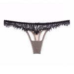 Load image into Gallery viewer, Elisa Mesh &amp; Lace String - Black
