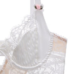 Load image into Gallery viewer, Madeline Lace Bustier Balconette Bra
