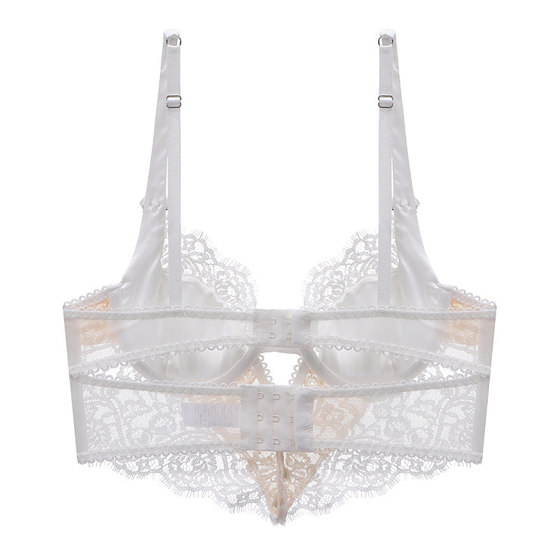 Madeline Lace Bustier Balconette Bra