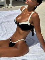 Load image into Gallery viewer, Marta Brazilian Bikini Set - Black
