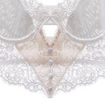 Load image into Gallery viewer, Madeline Lace Bustier Balconette Bra
