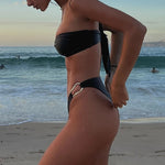 Load image into Gallery viewer, Kaia Bandeau Bikini &amp; Thong Set

