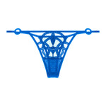 Load image into Gallery viewer, Lila Mesh &amp; Lace Thong
