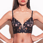 Load image into Gallery viewer, Betty Lace Underwired V-Shape Bustier
