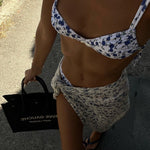 Load image into Gallery viewer, Martina Floral Brazilian Bikini &amp; Thong
